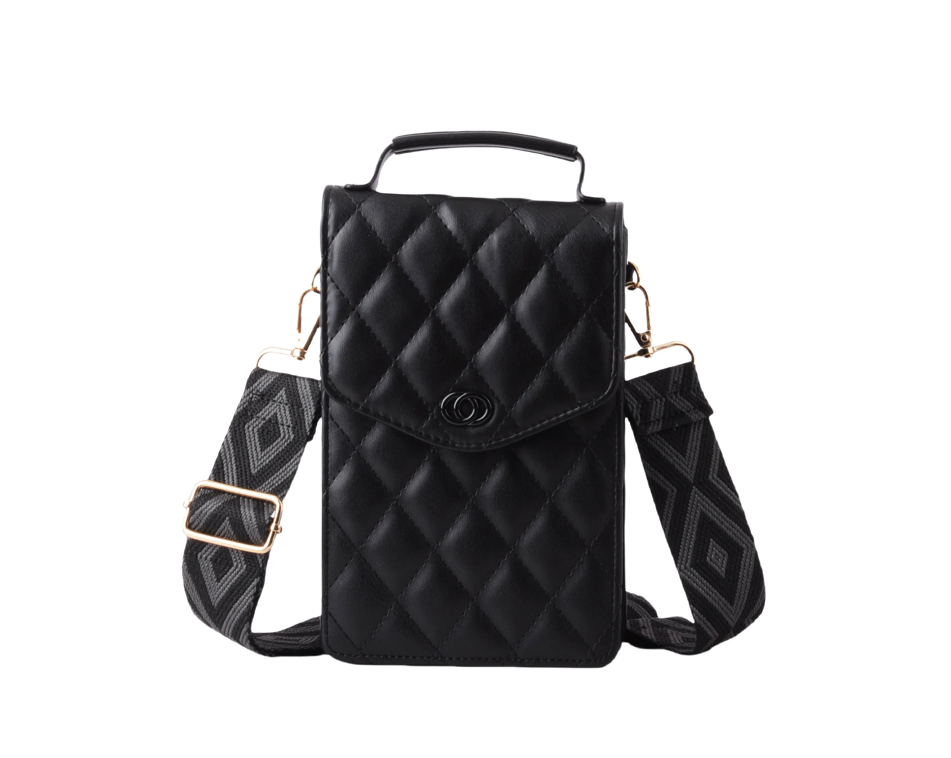 1542 - North South Crossbody Wallet With Guitar Strap