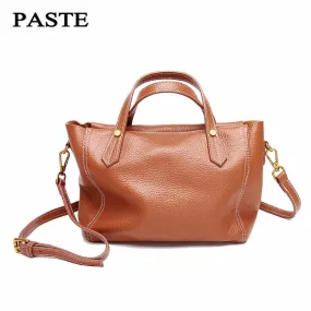 2017 brand best leather fashion women small tote bag shoulder bags ladies classic handbag pattern leather