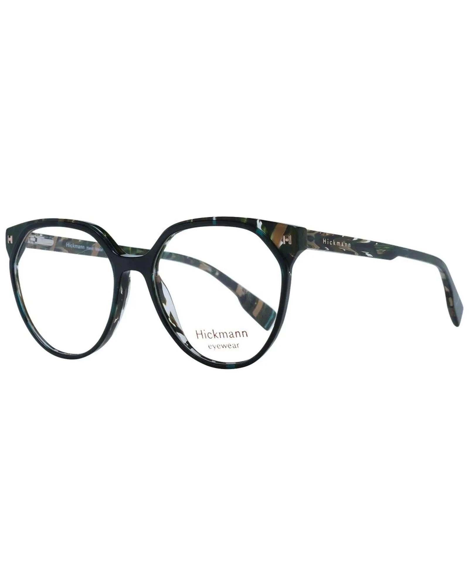 Ana Hickmann Full-Rim Acetate Round Optical Frames with Demo Lenses