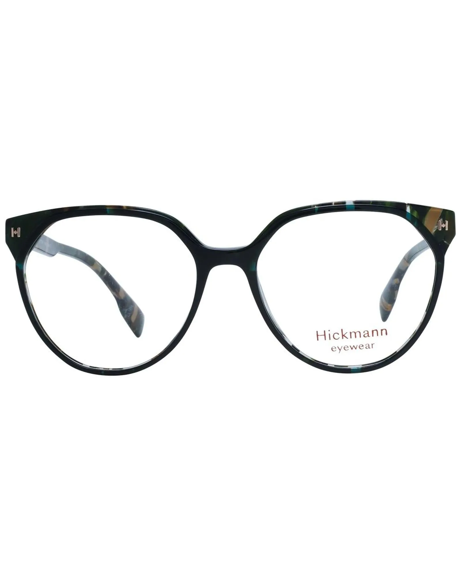 Ana Hickmann Full-Rim Acetate Round Optical Frames with Demo Lenses