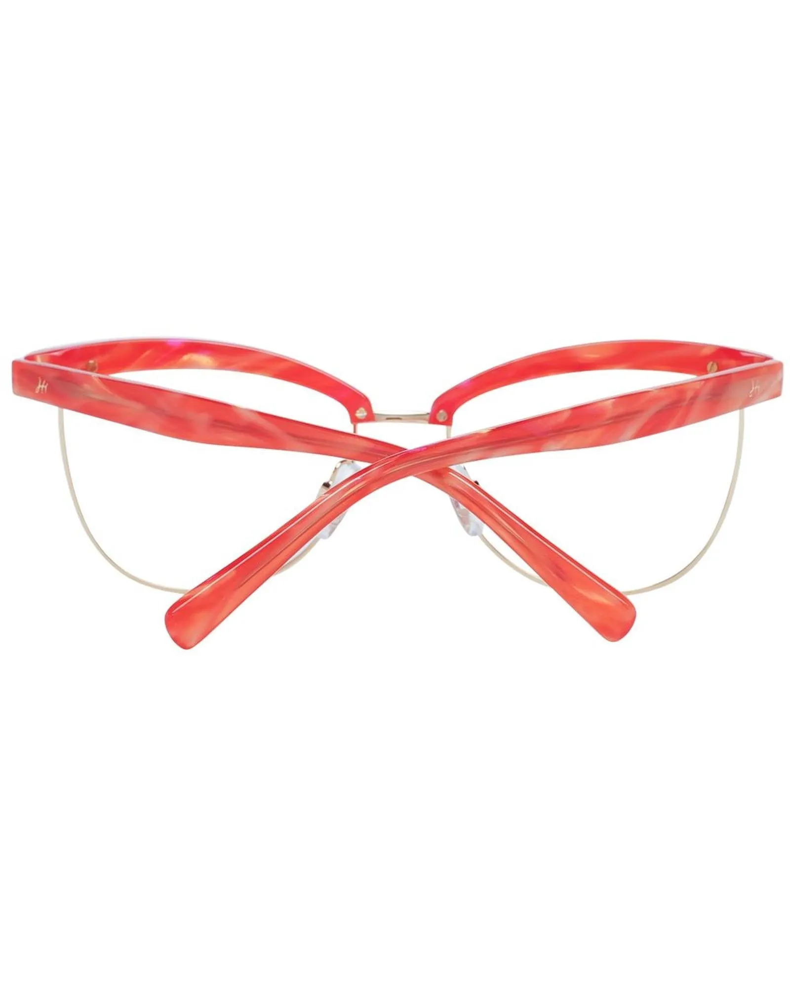 Ana Hickmann Red Marble CatEye Eyeglass Frames