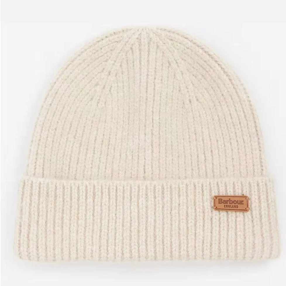 Barbour Pendle Beanie And Blair Scarf Gift Set Soft Mint