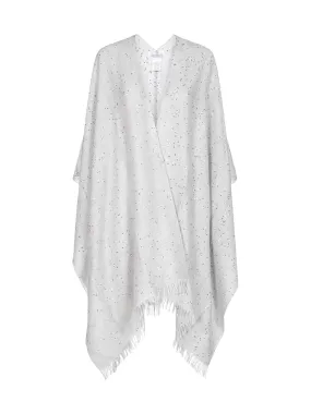 Brunello Cucinelli Sequined Frayed Shawl