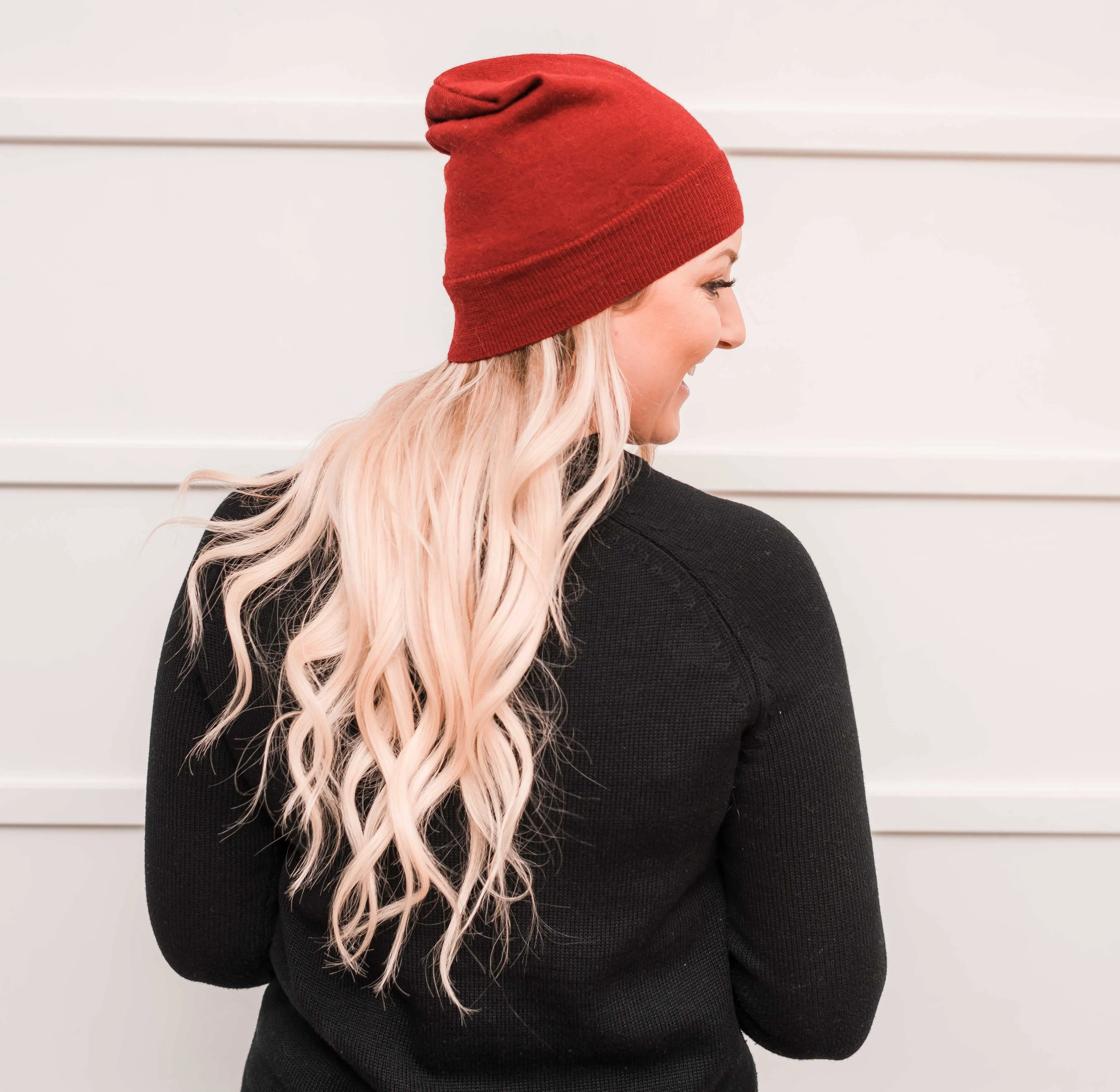 CASHMERE BEANIE | Cream Yellow