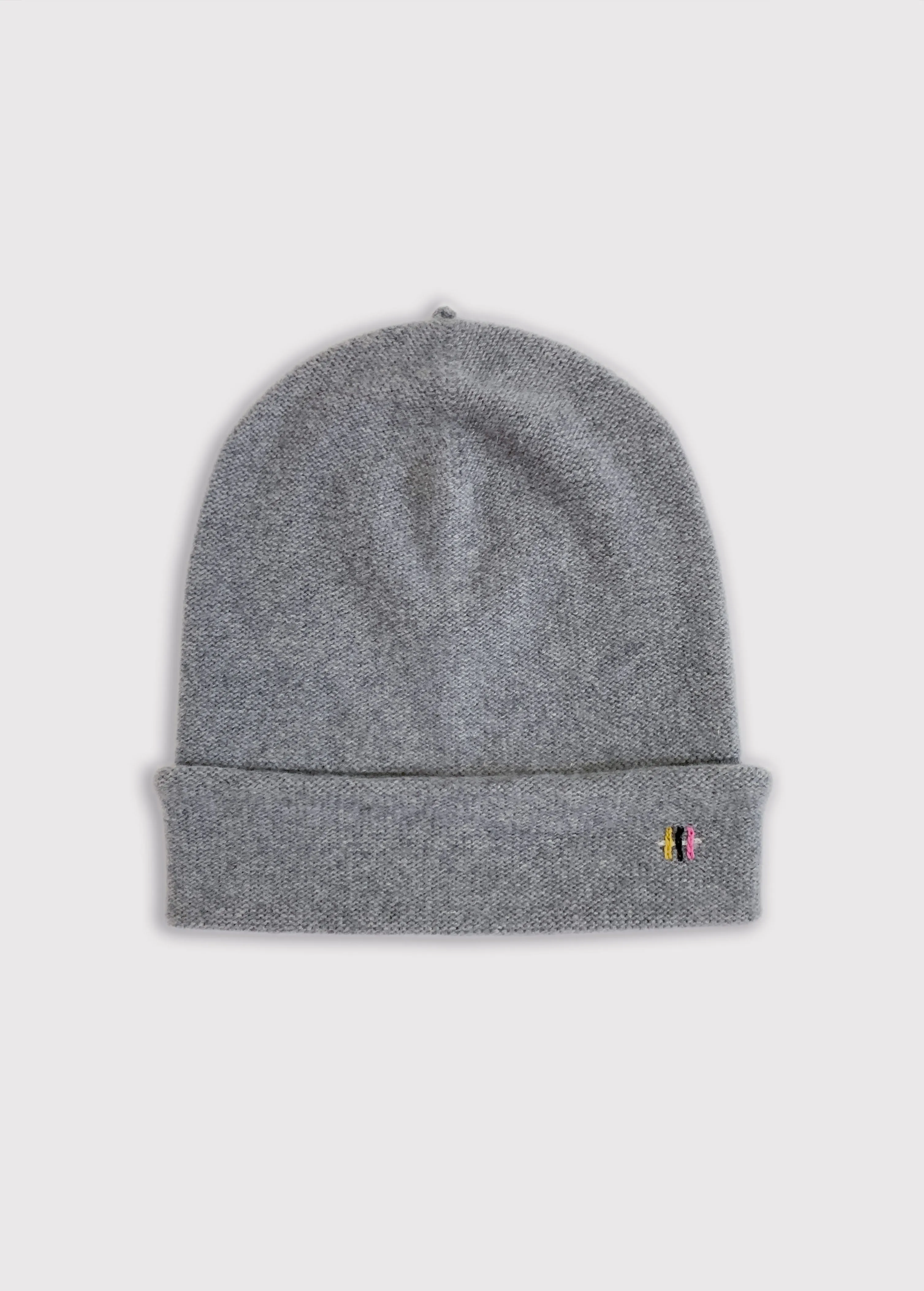 Cashmere Beanie - Grey