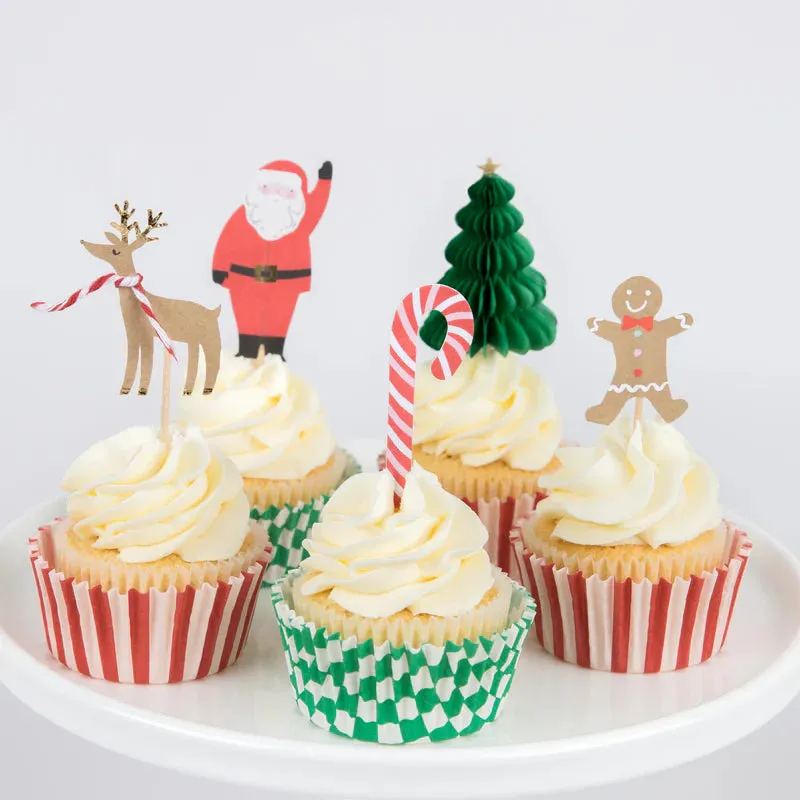 Festive House Cupcake Kit (24 toppers)