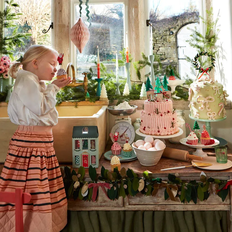 Festive House Cupcake Kit (24 toppers)