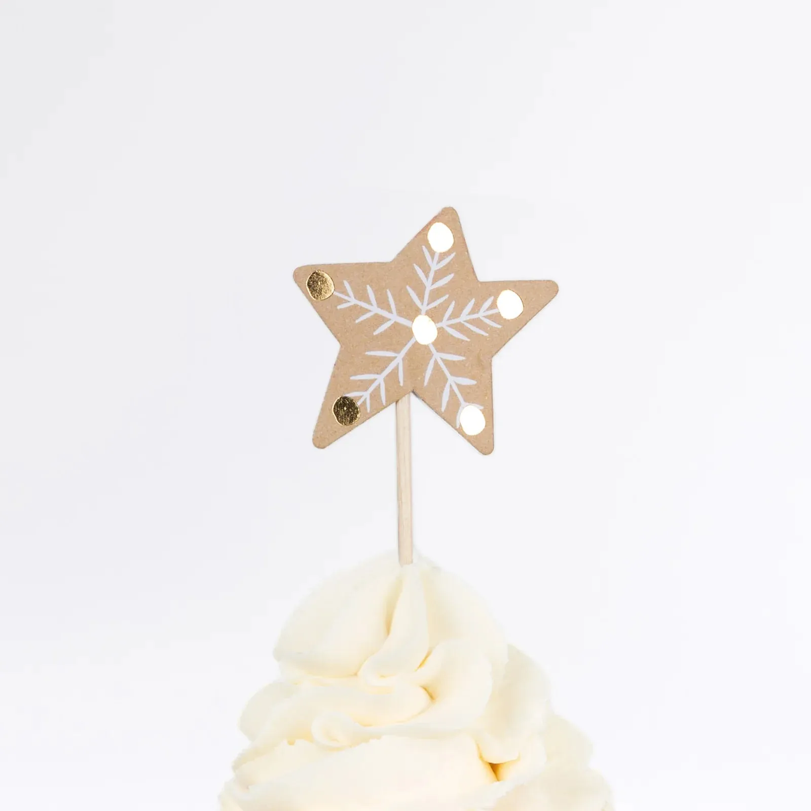Gingerbread Cupcake Kit (24 toppers)
