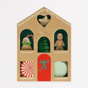 Gingerbread Cupcake Kit (24 toppers)