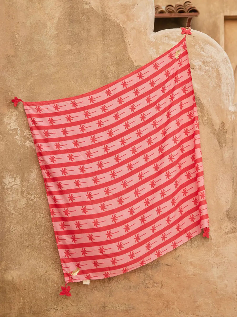 Holiday Hand Sequined Modal Scarf
