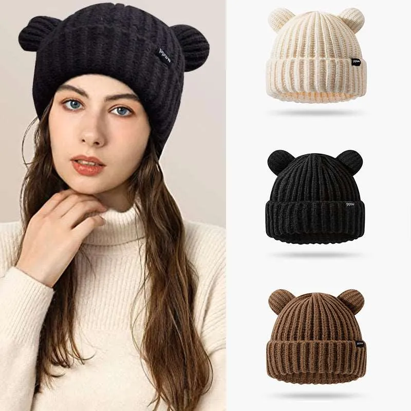 Kawaii Bunny Ears Knitted Hats