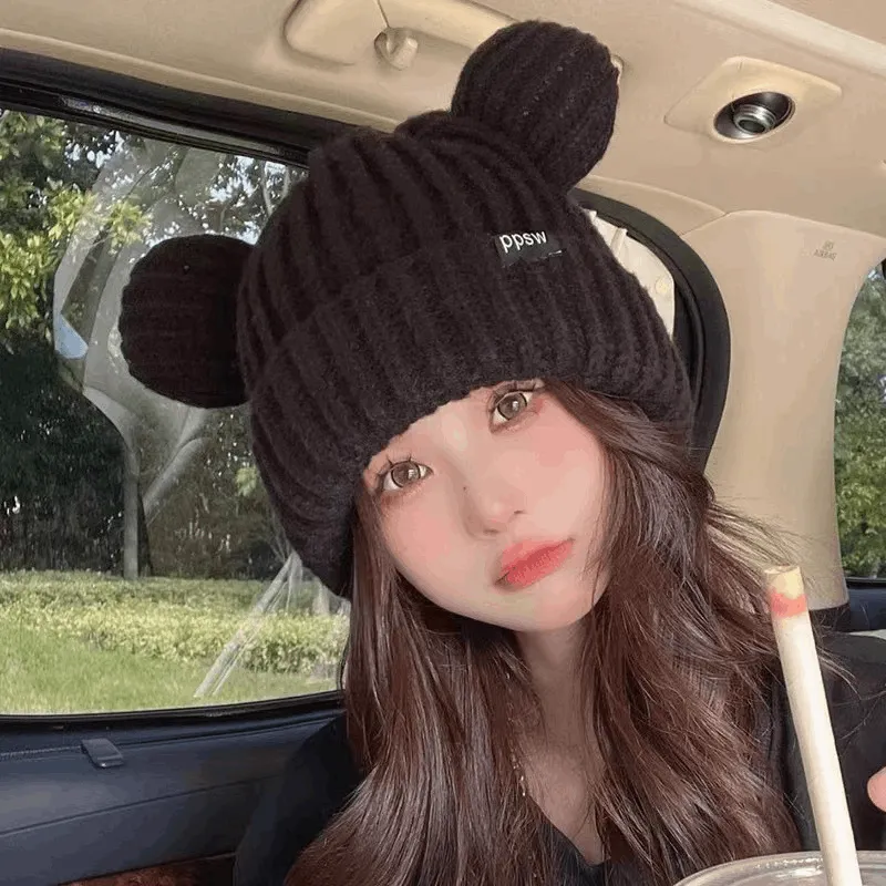 Kawaii Bunny Ears Knitted Hats