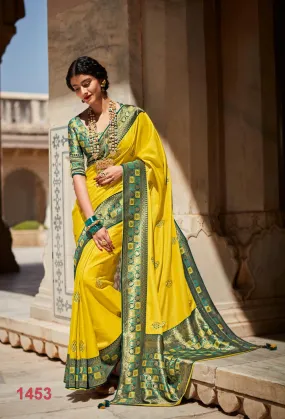 Kimora Sunehri-18 Designer Paithani Saree D.no Ks-1453