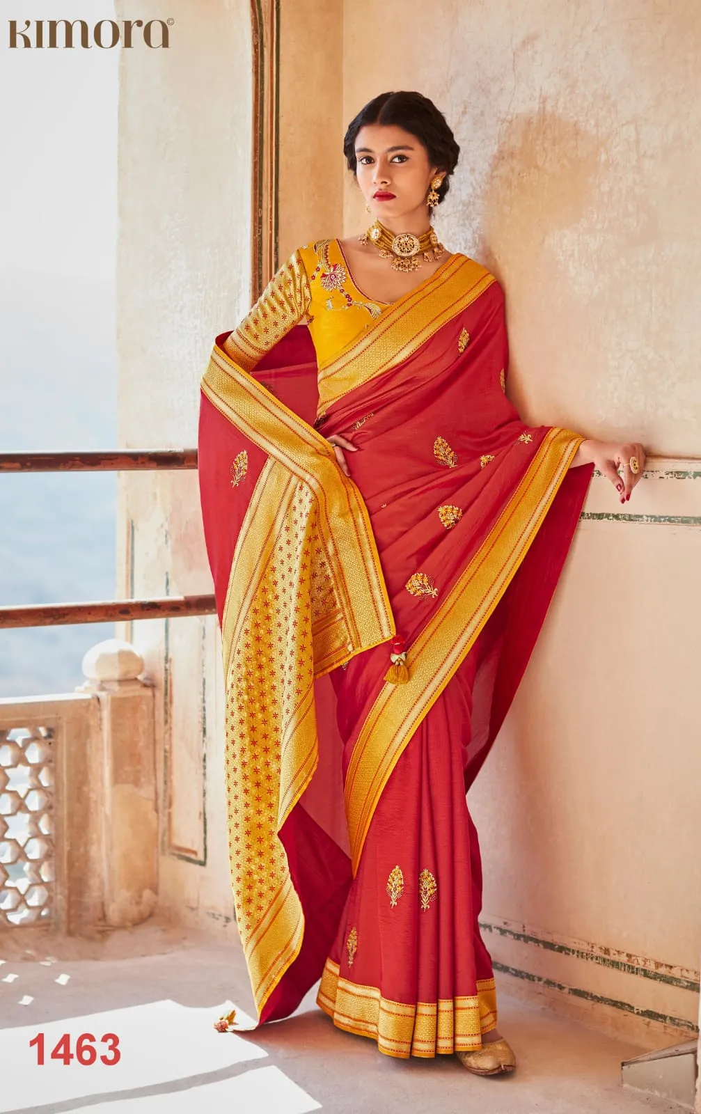 Kimora Sunehri Vol-18 1451-1465 Series Designer Saree Silk Designer Party Wear Saree