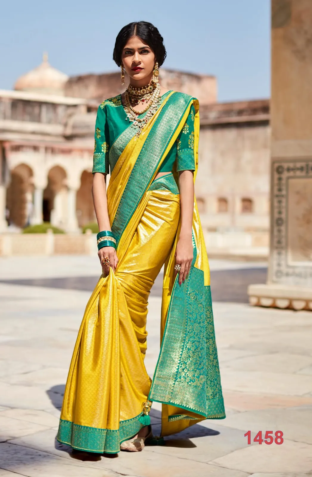 Kimora Sunehri Vol-18 1451-1465 Series Designer Saree Silk Designer Party Wear Saree