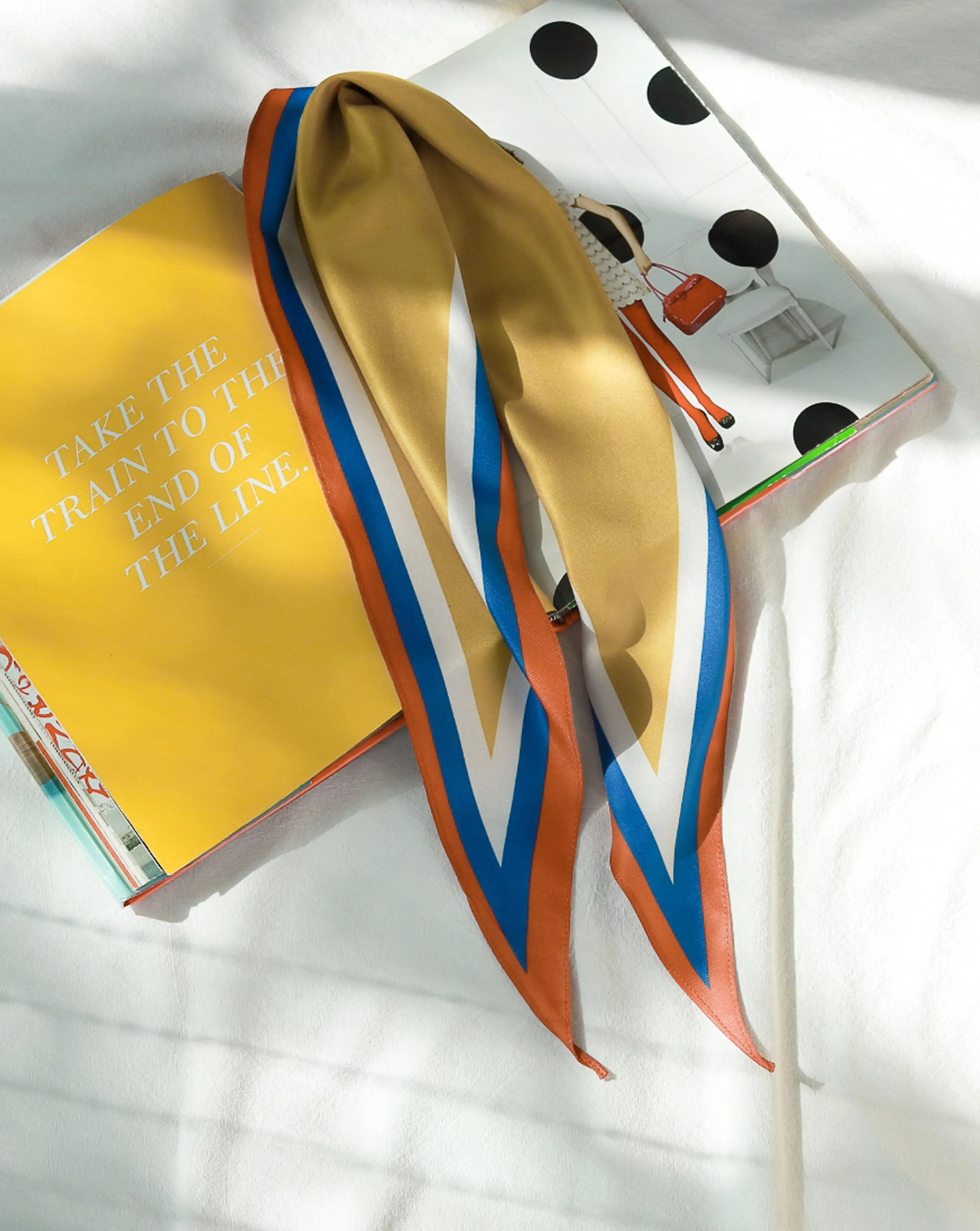 KITE Scarf in Havana Yellow