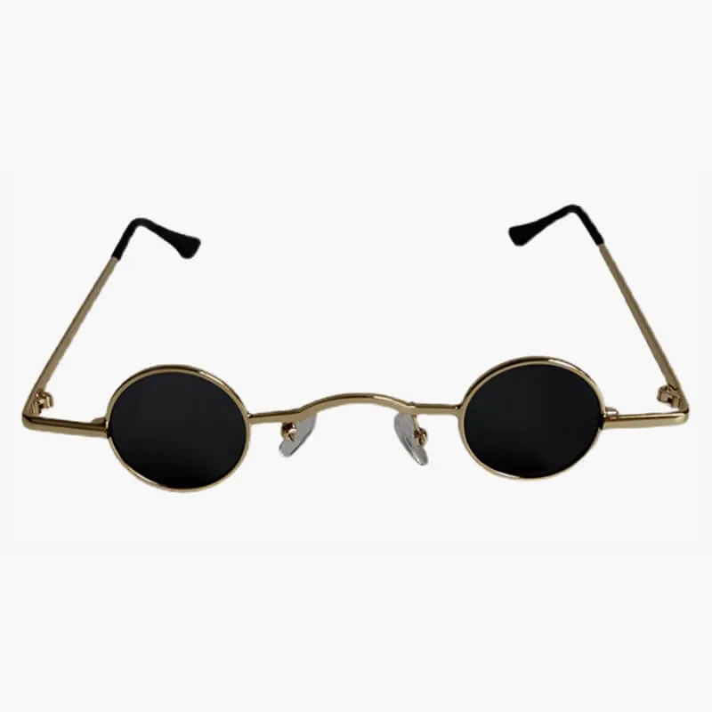 Small Round Retro Cryptid Glasses