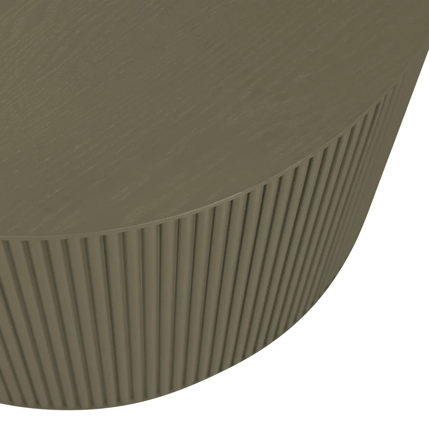 Woood Sanne Side Table Round Military
